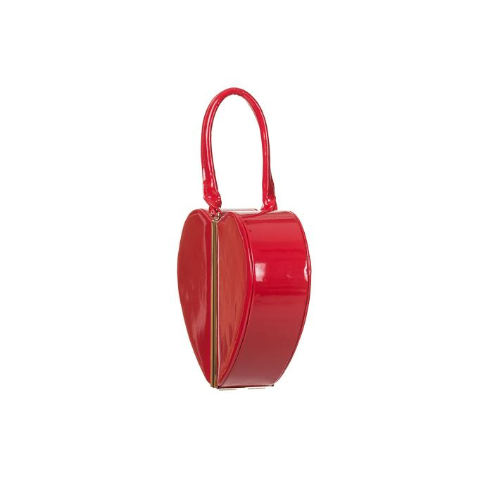 red heart handbag