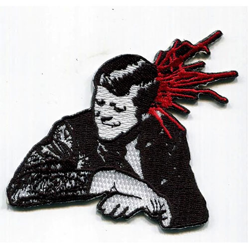 Bullet (Misfits) die cut embroidered patch