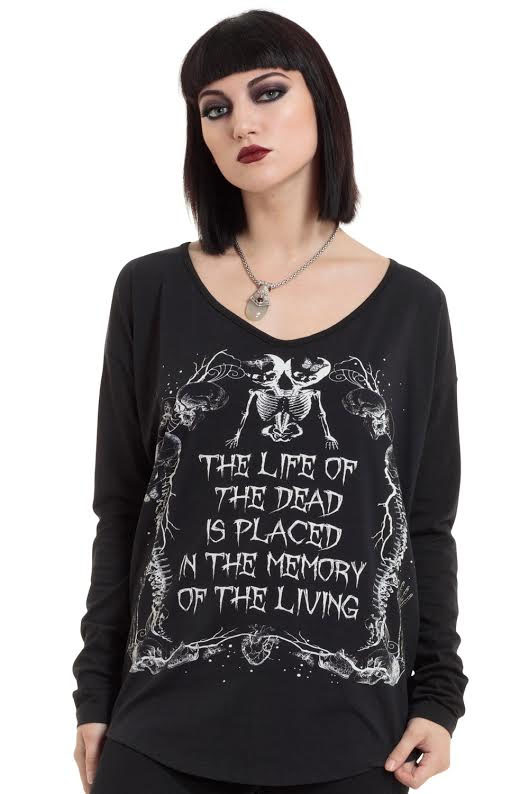 death over designer shirt