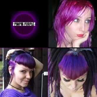 Pimpin' Purple Semi Permanent Hair Dye By Special Effects