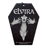 Elvira Classic Cofin Air Freshener by Kreepsville 666