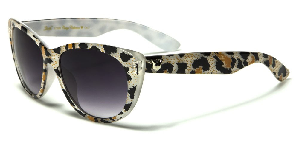 Giselle Womens Leopard Cat Eye Sunglasses Various Colors