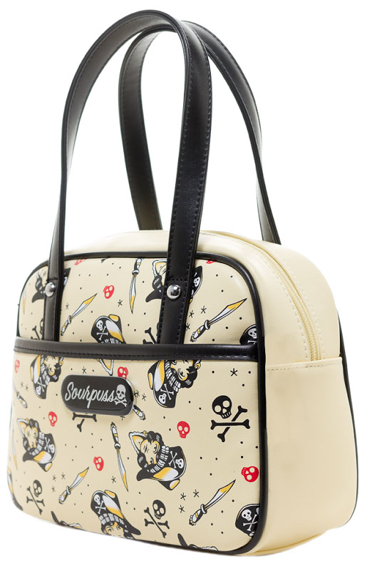 Mini Bowler Purse by Sourpuss Surly Pirates SALE