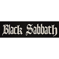Black Sabbath- Logo cloth patch (cp245)
