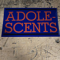 Adolescents- Logo sticker (st715)