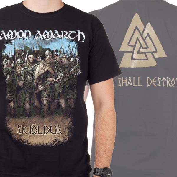 amon amarth shield wall shirt