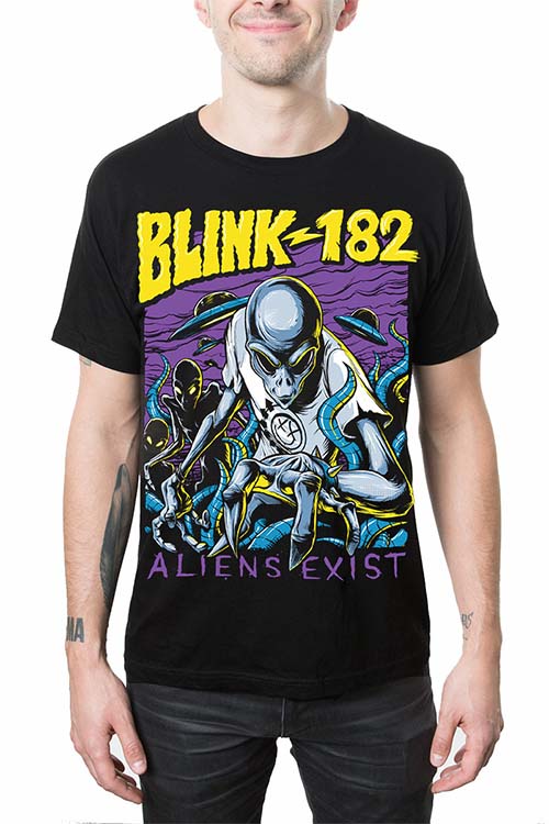 blink 182 aliens exist shirt