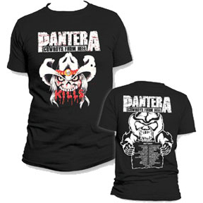 pantera kills shirt