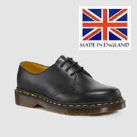 3 Eye Black Shoe by Dr. Martens (Made In England)  SALE UK 4 only - US women's 6