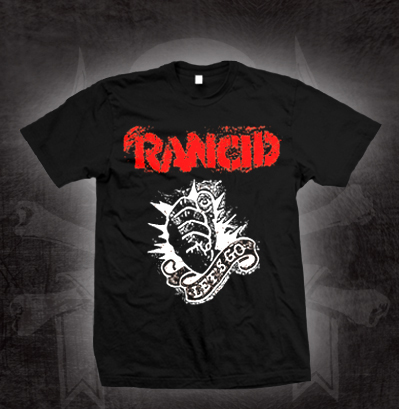 rancid let's go t shirt