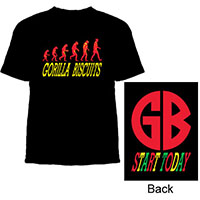 gorilla biscuits start today shirt