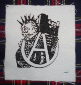 Cartoon Punk cloth patch (cp885)