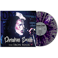 Christian Death- The Iron Mask LP (Silver And Purple Splatter Vinyl)