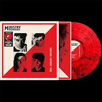 Ministry- Chicago/Detroit 1982 LP (Red Marbled Vinyl)