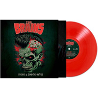 Brains- Friends & Zombified Antics LP (Red Vinyl)