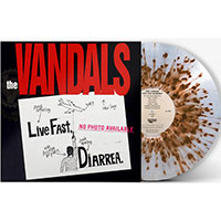 Vandals- Live Fast, Diarrhea LP (Brown Splatter Vinyl)