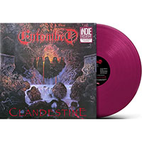 Entombed- Clandestine LP (Indie Exclusive Deep Purple Vinyl)