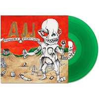 AJJ- Disposable Everything LP (Green Vinyl) (Sale price!)