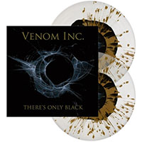 Venom Inc- There's Only Black 2xLP (Clear With Black Yolk And Gold Splatter Vinyl)