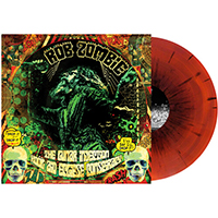 Rob Zombie- The Lunar Injection Kool Aid Eclipse Conspiracy LP (Oxblood And Orange Swirl With Black Splatter Vinyl) (Sale price!)