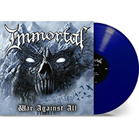 Immortal- War Against All LP (Baltic Blue Vinyl) (Sale price!)