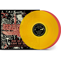 Watain- Die In Fire, Live In Hell 2xLP (Yellow & Red Vinyl)