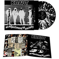 Kraut- An Adjustment To Society LP (Black & White Splatter Vinyl)