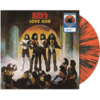 Kiss- Love Gun LP (Tangerine & Aqua Splatter Vinyl)