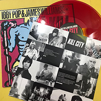 Iggy Pop & James Williamson- Kill City LP (Clear Red Vinyl)