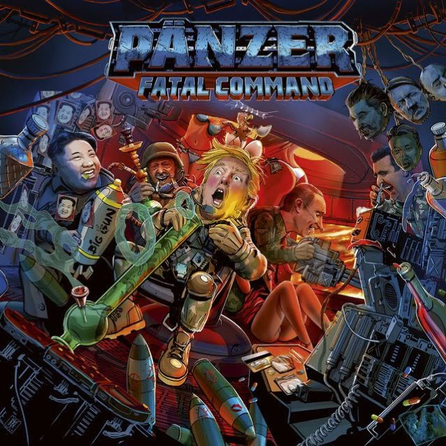 Panzer- Fatal Command LP (Ltd Ed Clear Vinyl)