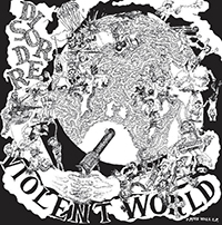 Disorder- Violent World + More Noise EP LP