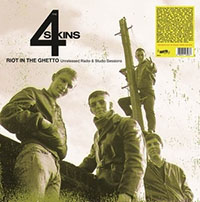 4 Skins- Riot In The Ghetto (Unreleased Radio & Studio Sessions) LP (Color Vinyl, Comes With Poster)