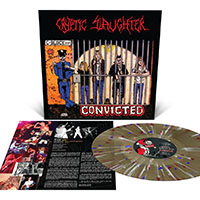 Cryptic Slaughter- Convicted LP (Black Ice With Splatter Vinyl)