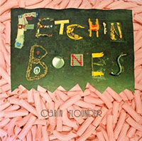 Fetchin Bones- Cabin Flounder LP (Red Vinyl, Comes With Custom Band Drawn Insert) (Sale price!)