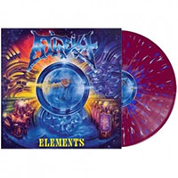 Atheist- Elements LP (Purple With Blue Splatter Vinyl)