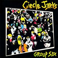 Circle Jerks- Group Sex LP (40th Anniversary Pressing- Pink With Yellow Splatter Vinyl, Comes With 20 Page Booklet)