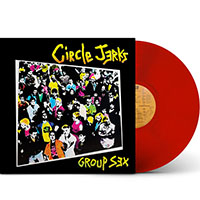 Circle Jerks- Group Sex LP (40th Anniversary Deluxe Pressing With 20 Page Booklet) (Red Vinyl)