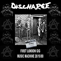 Discharge- Music Machine 28/10/80 (First London Gig) LP (Transparent Purple Vinyl, Comes With Poster)