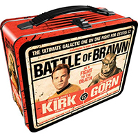 Star Trek- Kirk Vs Gorn tin fun box