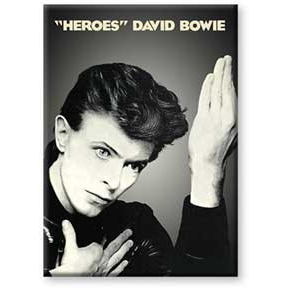 David Bowie- Heroes magnet