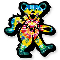 Grateful Dead- Tie Dye Bear chunky magnet