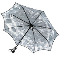 Skull Handle Cemetery Umbrella by Kreepsville 666