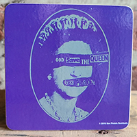 Sex Pistols- God Save The Queen cork coaster