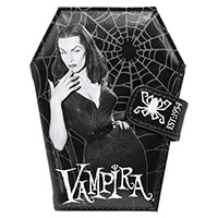 Vampira Cobweb Vinyl Coffin Wallet from Kreepsville 666