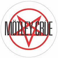 Motley Crue- Red Pentagram & Logo magnet