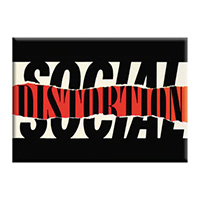 Social Distortion- Rip Logo magnet