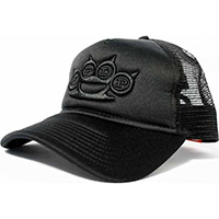 Five Finger Death Punch- Brass Knuckles on a black trucker hat