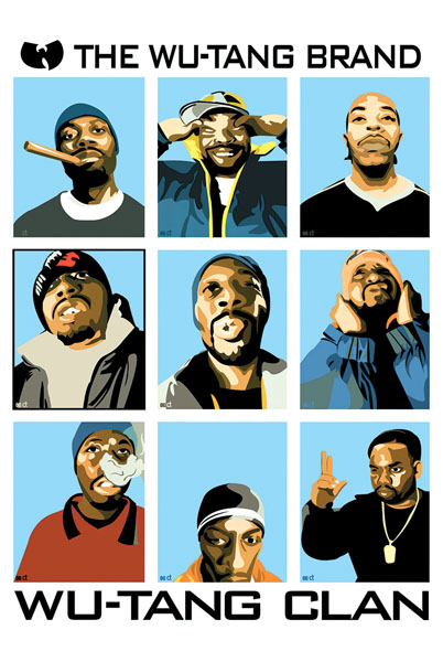 Wu Tang Clan- Band Pics poster