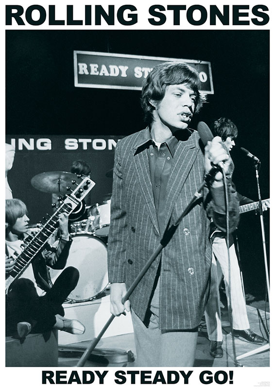 Rolling Stones- Ready Steady Go! poster (Sale price!)