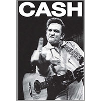 Johnny Cash- Finger (Vertical, Logo On Top) poster